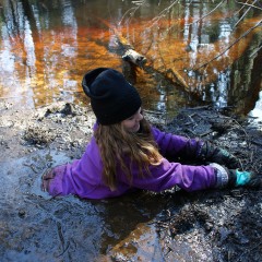 Adventureinwellies: Muddy Darina in her hip waders