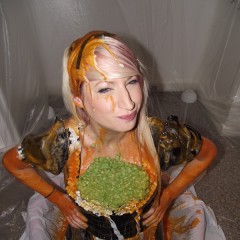 tonyhill: Messy Jessie - Messy French Maid!!
