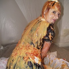 tonyhill: Messy Jessie - Messy French Maid!!