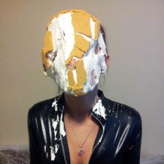 Skylar: Wet-look body suit! Whatcha think?