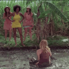 stewy18: Pam Grier Mud Wrestling Gifs