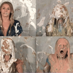 Mr_Pies: 4 messy faces in one Gif!