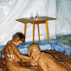 katew: Joyce and Ann in the mudpit