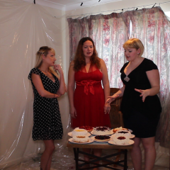 RevSlymsford: wild paint and cake catfight & topless girls: LOW easter launch price
