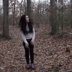 DIDVP_Leila: Gianna Love sinking in quicksand alone in the woods