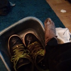 StickyGooeyNSlimy: Wet n muddy trip to the forest.