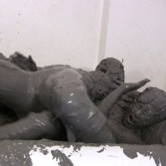 Messygirl: No Holds Barred Messygirl Mud Wrestling!
