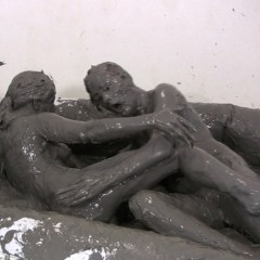 Messygirl: No Holds Barred Messygirl Mud Wrestling!