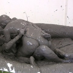 Messygirl: No Holds Barred Messygirl Mud Wrestling!