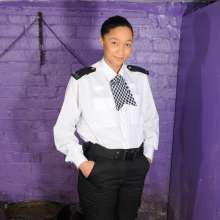 DungeonMasterOne: Muddy policewomen and shredded muddy rainwear!