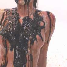 HotWamHD: Ashlea (aka Danielle Maye) is covered in sweet and savoury food