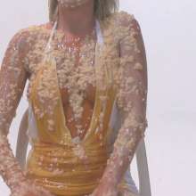 HotWamHD: Ashlea (aka Danielle Maye) is covered in sweet and savoury food