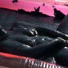 Stella: Stella becomes stuck in thick black goo.