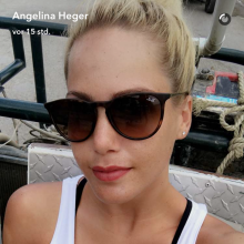 mago: Angelina Heger muddy