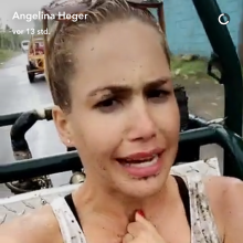 mago: Angelina Heger muddy