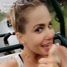 mago: Angelina Heger muddy