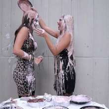 WAM Photography: WAM Photography--Manu and Brenda have some messy fun