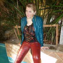 Perfectwetlook: Zuzka in Leather