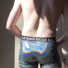 hach165: New shiny underwear to get messy.