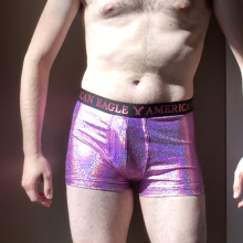 hach165: New shiny underwear to get messy.