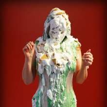 mrsbee: Mrs. Bee Slimed and Pied in Corset--Free Pics!