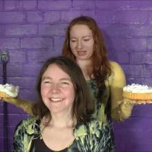 DungeonMasterOne: Chastity and Daphne fill each others disco pants with food!