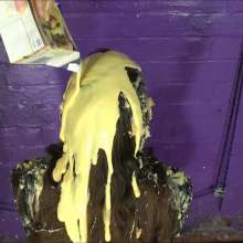 DungeonMasterOne: Chastity and Daphne fill each others disco pants with food!