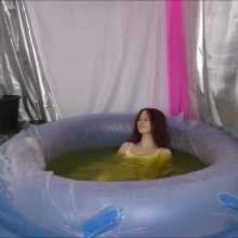 CandyCustard: Ari sneaks into the deep gunge pool after hours