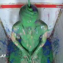 bosunbob: A naked Tylah in the tank and playing Triggerwords