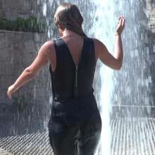 LisaMoomin: Lila Wears Her Favourite Jumpsuit In The Water