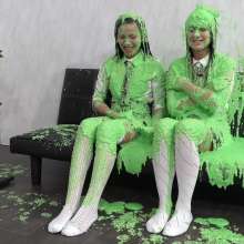MostWam: Corrine and Amber Just Slimed School Girls Custom