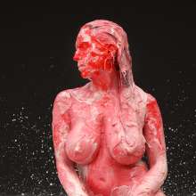 FOXY: Amazing clay + red paint
