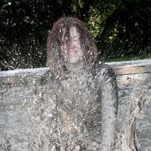 FOXY: Jenny in mud pool