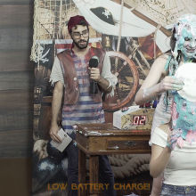 walking the plank: Pie face girls challenge #05 (brunette, blonde girls, cute girls)