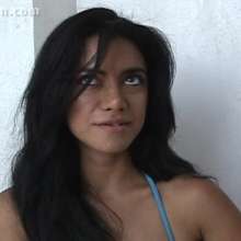 Anglefan.com: Sexy wiping from a gorgeous Hispanic model