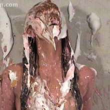 Anglefan.com: Sexy wiping from a gorgeous Hispanic model