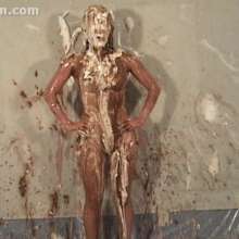 Anglefan.com: Sexy wiping from a gorgeous Hispanic model