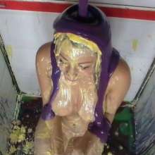 bosunbob: Penny stands in for Annabelle and is pied