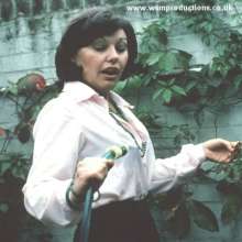 WSMProductions: 1978 the year it started--Jane hose-pipe on patio pics--wsm