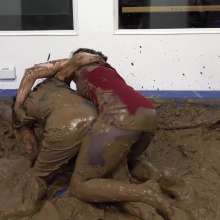 MostWam: Mud Wrestling Ep22 Amber And Rhian