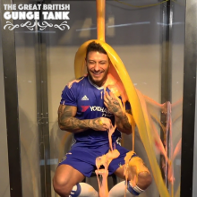 jay852uk: Marco brings the muscles to the Great British Gunge Tank