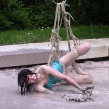 FOXY: suspended over mud