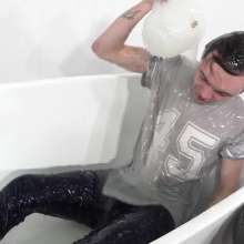 MrWAM: MrWam Josh Enjoys Clear Gunge, Jeans Filling and Play