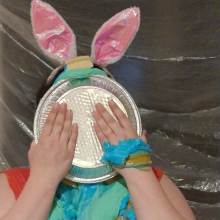 The_Intrigued_WAMers: Easter Bunny stopped by and got messy!
