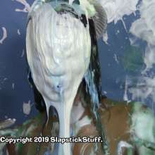 SlapstickStuff: Breana in Blue Bikinis gets Blasted!  SS214 edits now available!
