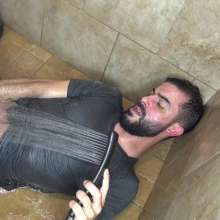 Jayce: Stephon Gets Steamy in the Shower in Vans and Sweats!
