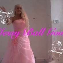 RevSlymsford: Expensive Ballgown Trashed!  Jessie's Fave Mess Bundle