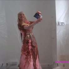 RevSlymsford: Expensive Ballgown Trashed!  Jessie's Fave Mess Bundle