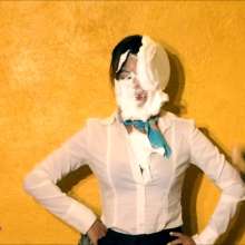RevSlymsford: Tiswas Girl In: Pie In The Sky!  Air Hostess Gets Messy