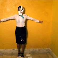 RevSlymsford: Tiswas Girl In: Pie In The Sky!  Air Hostess Gets Messy
